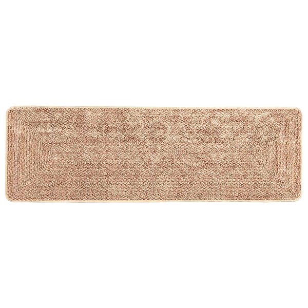 vidaXL Coureur de Tapis MARSA Jaune 100 x 350 cm Polyester et PVC