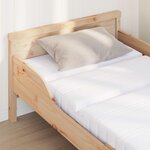 vidaXL Matelas en mousse extensible 80 x 200 cm Blanc