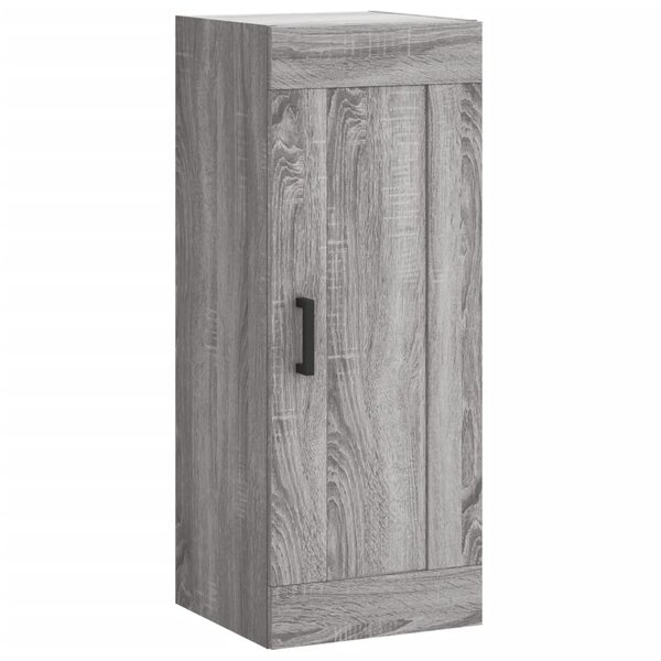 vidaXL Armoire murale sonoma gris 34 5x34x90 cm bois d'ingénierie