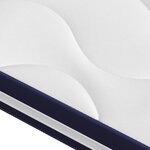 vidaXL Matelas à ressorts ensachés dureté moyenne 140x190 cm