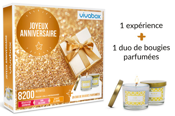 Coffret cadeau - VIVABOX - Joyeux Anniversaire !