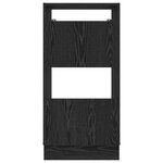 vidaXL Armoire à Laver Chêne noir 50 x 68 x 102 cm Bois d'ingénierie
