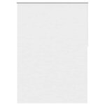 vidaXL Store enrouleur occultant 164 4 x 230 cm  largeur du tissu 160 cm  blanc