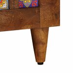 vidaXL Table basse Marron 80 x 50 x 40 cm Bois de mangue massif