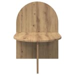 vidaXL Table de chevet Chêne artisanal 48 x 49 x 65 cm