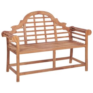 vidaXL Banc de jardin 127x58 5x92 5 cm Bois massif de teck
