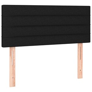 vidaXL Tête de lit Noir 90x5x78/88 cm Tissu