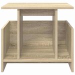 vidaXL Meuble TV Chêne Sonoma 50 x 35 x 45 cm Bois d'ingénierie