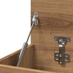 vidaXL Banc à chaussures chêne artisanal 80x30x45 cm bois d'ingénierie