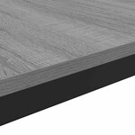 vidaXL Table basse Gris Sonoma 40 x 40 x 36 cm Bois d'ingénierie