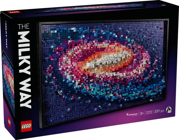 LEGO Art - Créez Votre Œuvre d'Art de La Voie Lactée - 31212