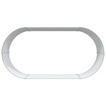 vidaXL Jardinière surélevée Marron 160 x 80 x 44 cm Acier