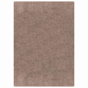vidaXL Tapis Shaggy Anti-dérapant Marron 200 x 290 cm PP