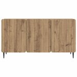 vidaXL Meuble TV Chêne artisanal 99 x 34 5 x 52 cm Bois d'ingénierie