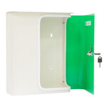 Rottner splashy boîte aux lettres blanche vert néon