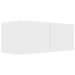 vidaXL Ensemble de meubles TV 8 Pièces Blanc Bois d'ingénierie