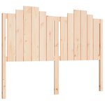 vidaXL Tête de lit 146x4x110 cm Bois massif de pin