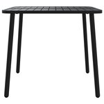 vidaXL Ensemble à manger de jardin 5 Pièces anthracite acier