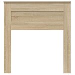 vidaXL Tête de lit Chêne Sonoma 100 cm Bois d'ingénierie