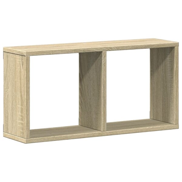 vidaXL Armoire murale 60x16x30 cm chêne sonoma bois d'ingénierie