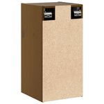 vidaXL Armoire murale Marron miel 30x30x60 cm Bois de pin massif
