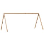 vidaXL Lit superposé et échelle et toit 90x200 cm bois de pin massif