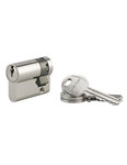 Demi-Cylindre de serrure  HG5  anti-arrachement  30x10mm  nickelé  3 clés - THIRARD