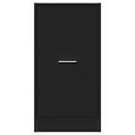 vidaXL Armoire d'apothicaire noir 40x41x77 5 cm bois d'ingénierie
