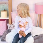 Bayer Design 92802AT - Poupée My First Baby 28 cm avec motif de coeur