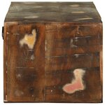 vidaXL Meuble TV 80 x 30 x 25 cm Bois massif de récupération