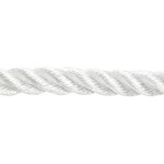 Livin'outdoor Tissu d'ombrage Como Polyester Carré 5x5 m Blanc