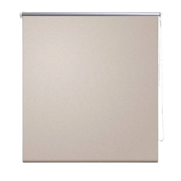 Store enrouleur occultant beige 40 x 100 cm