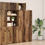 vidaXL Cabinet mural Bois ancien 30x42.5x40 cm Bois reconstitué