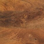 vidaXL Table basse marron miel 80 x 50 x 40 cm bois de manguier massif