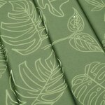 vidaXL Coussin de chaise longue à motif de feuilles tissu oxford