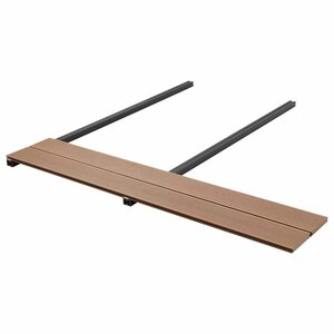 vidaXL Planche de terrasse 48 Pièces Teck WPC