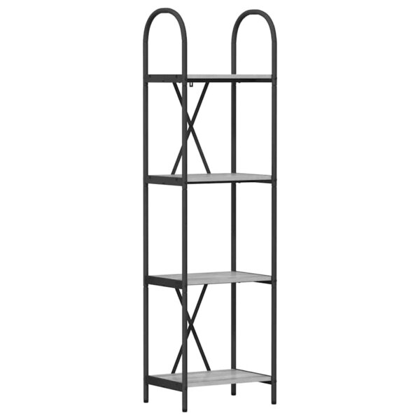 vidaXL Étagère Gris Sonoma 40 x 30 x 146 cm Bois d'ingénierie