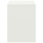 vidaXL Tables de chevet 2 Pièces Blanc 35x30x40 cm Bois de pin massif