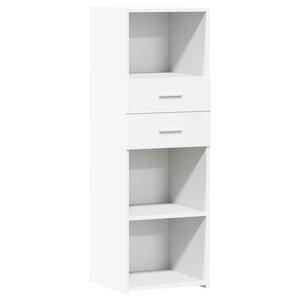 vidaXL Buffet haut blanc 40x42 5x124 cm bois d'ingénierie
