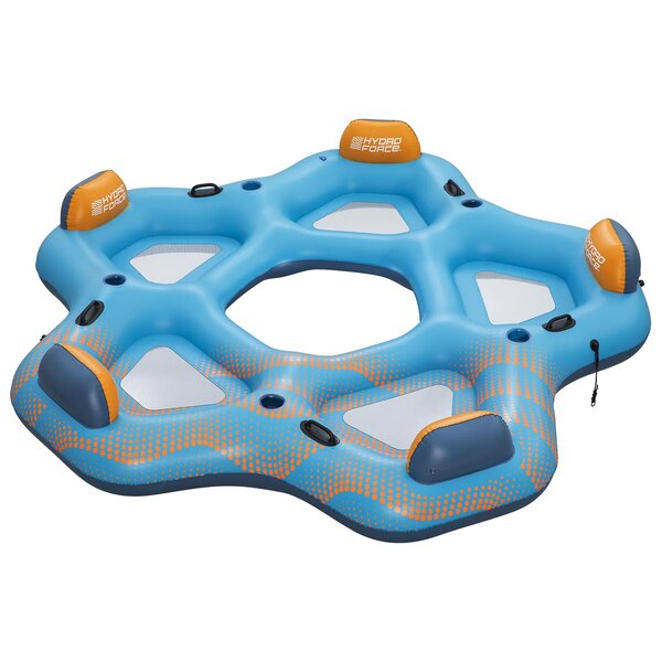 Bestway Île flottante Hydro-Force Bleu 300 x 287 cm PVC