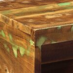 VidaXL Meuble TV mural 40x30x19 cm bois massif de récupération