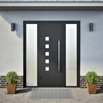 vidaXL Jardinières 2 Pièces 30x30x30 cm acier résistant aux intempéries