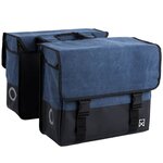 Willex sac à journaux toile 57 l bleu et noir mat 15313