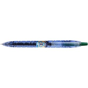Stylo bille à encre gel b2p  vert  largeur de tracé: 0 7mm x 10 pilot