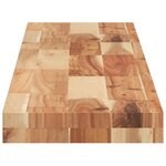vidaXL Étagères flottantes 2 Pièces 140x20x4 cm acacia massif à l'huile