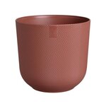 Pot de fleur Jazz Rond - Rouge Ø 29 5 x hauteur 27 cm - Intérieur 100  recyclé