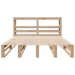 vidaXL Cadre de lit sans matelas 120x190 cm bois de pin massif