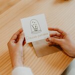 Carte - Douces pensées