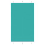 vidaXL Store plissé vert pétrole 120x200cm largeur du tissu 119 4cm