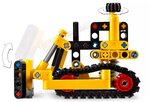 LEGO Technic - Le bulldozer 42163 : Jouet de Construction Innovant pour Enfants